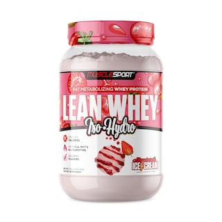 Foto 1 | Proteína En Polvo Musclesport Lean Whey Revolution 2 Libras Fresa - Venta Internacional.