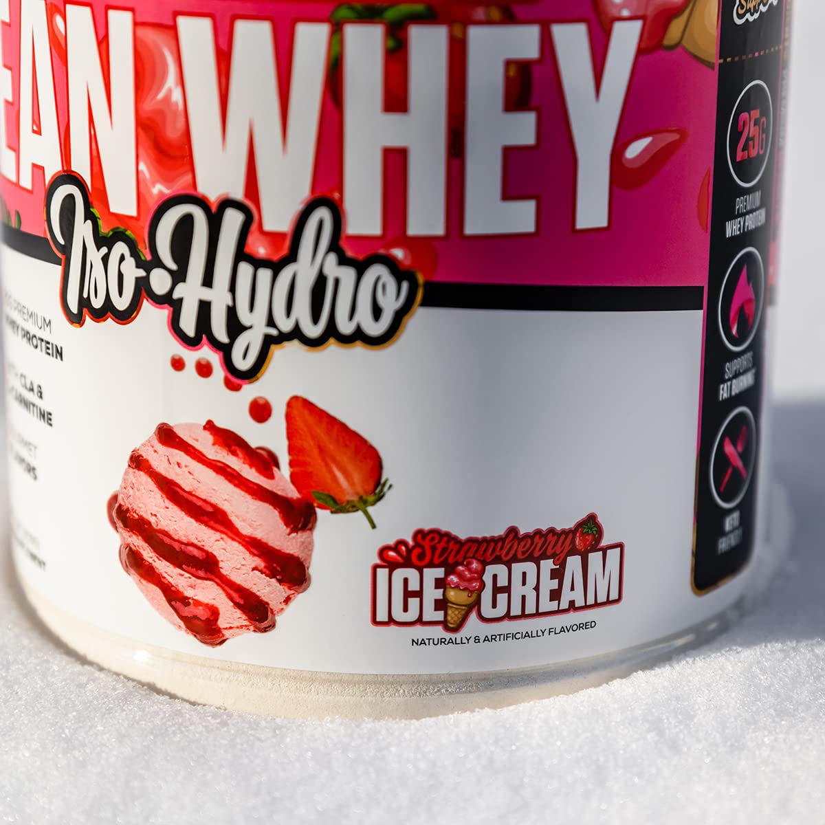 Foto 3 | Proteína En Polvo Musclesport Lean Whey Revolution  2 Libras  Fresa - Venta Internacional.