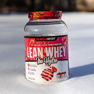 Foto 4 | Proteína En Polvo Musclesport Lean Whey Revolution 2 Libras Fresa - Venta Internacional.