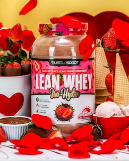 Foto 6 | Proteína En Polvo Musclesport Lean Whey Revolution 2 Libras Fresa - Venta Internacional.