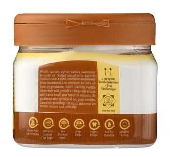 Foto 3 | Edulcorante Health Garden Xilitol Vainilla 355 Ml - Venta Internacional.