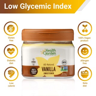 Foto 4 | Edulcorante Health Garden Xilitol Vainilla 355 Ml - Venta Internacional.