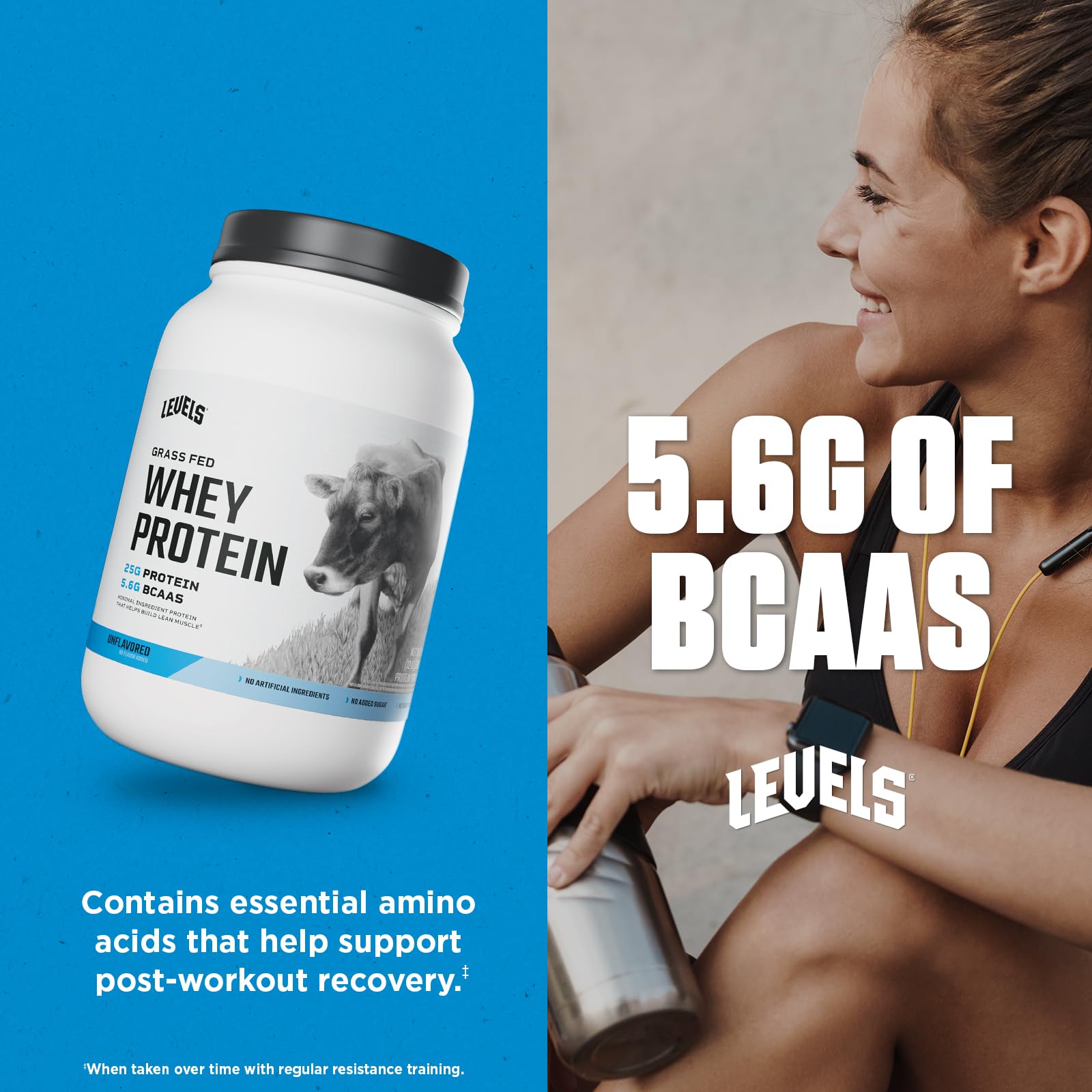 Foto 6 pulgar | Niveles De Proteína De Suero En Polvo De Animales Alimentados Con Pasto  2 Libras  Sin Sabor  25 G - Venta Internacion