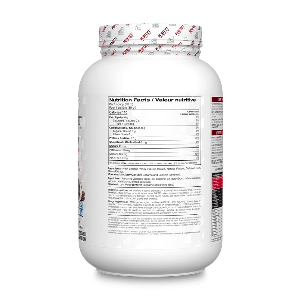 Foto 4 pulgar | Proteína De Suero Aislada Perfect Sports Diesel 26 G 0 G De Carbohidratos 0 G De Grasa - Venta Internacional.