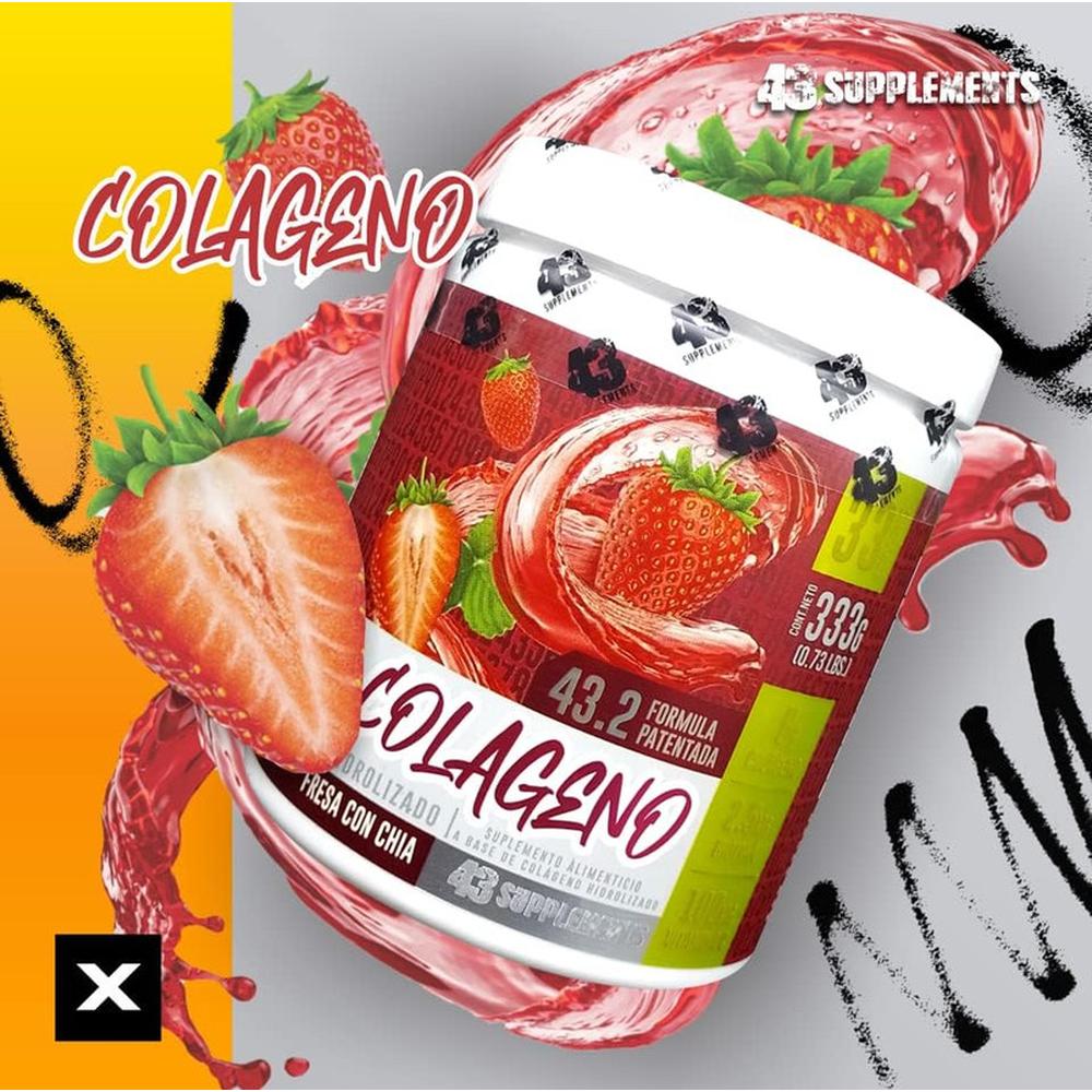 Foto 4 pulgar | Colágeno Hidrolizado 43 Supplements 333 g
