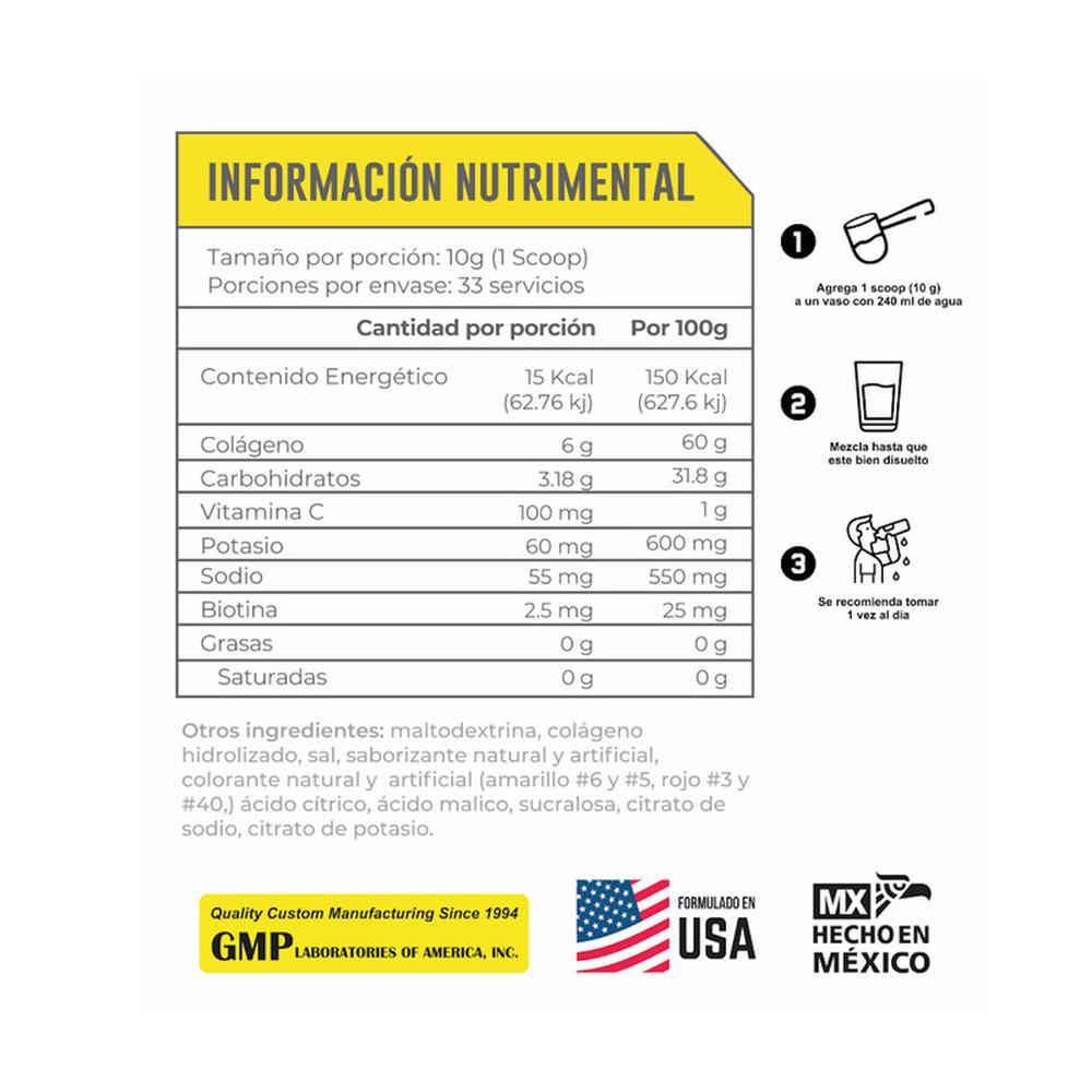 Foto 5 pulgar | Colágeno Hidrolizado 43 Supplements 333 g