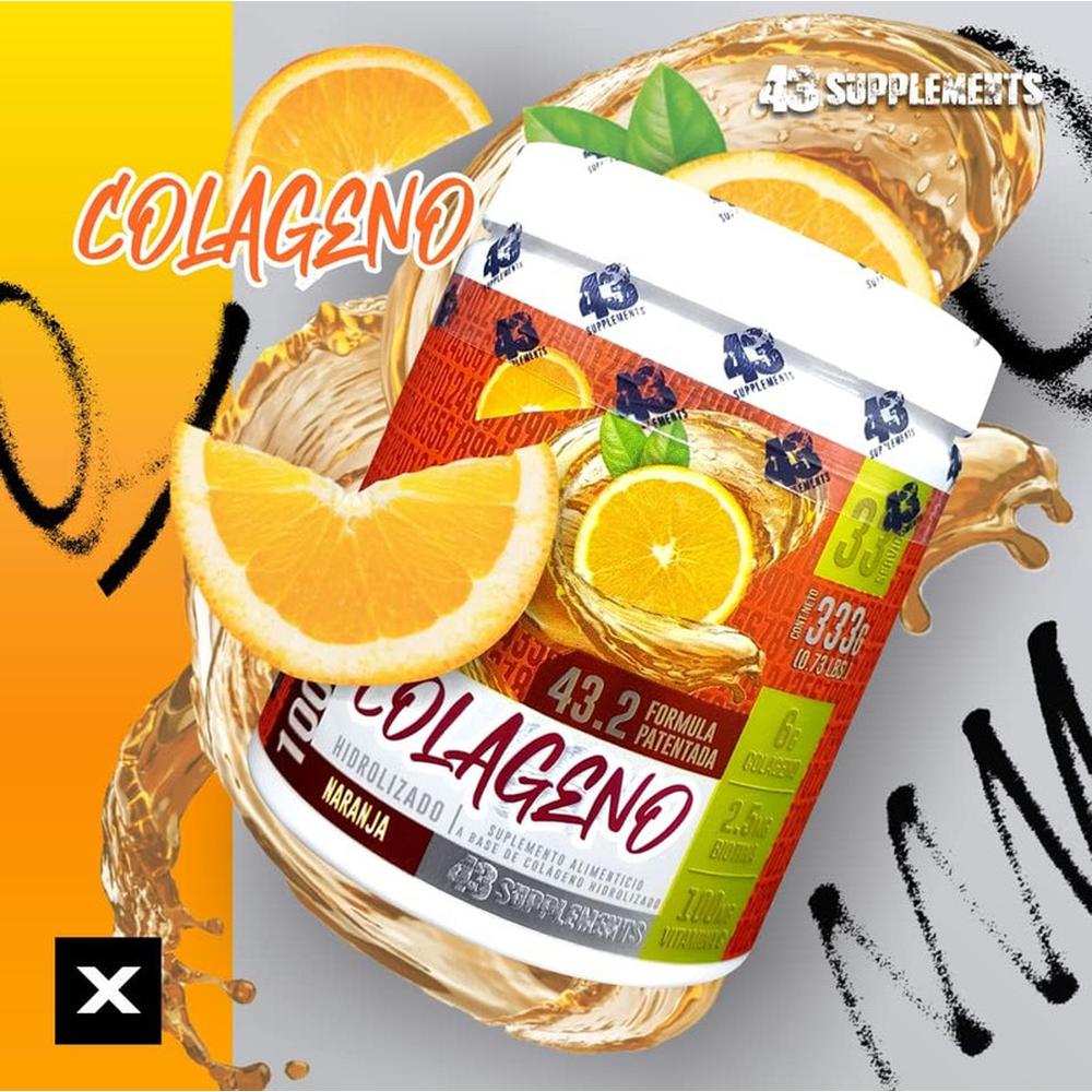 Foto 4 pulgar | Colágeno Hidrolizado 43 Supplements 333 g