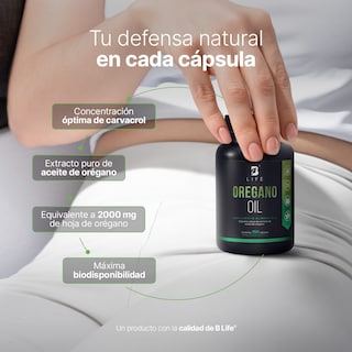 Foto 3 | Aceite de Orégano B Life 150 Cápsulas con Carvacrol y Vitamina C Oregano Oil