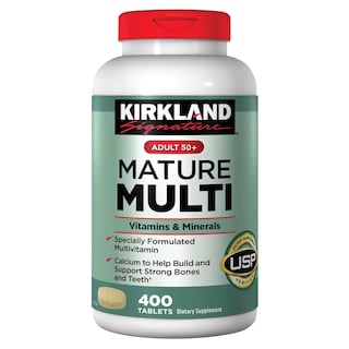 Foto 1 | Suplemento Kirkland Signature Adults 50+ Mature Multi 400 Comprimidos - Venta Internacional.