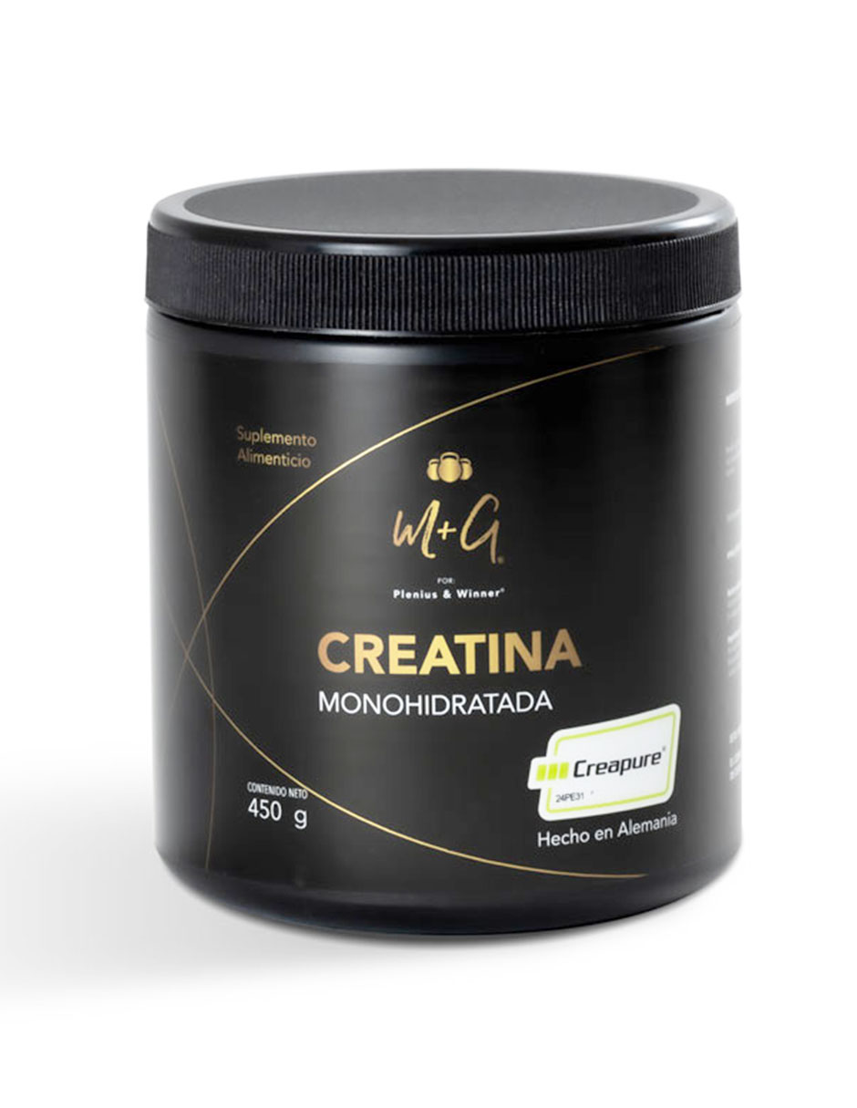 Foto 2 pulgar | Plenius & Winner  Creatina Monohidratada Creapure  450 G