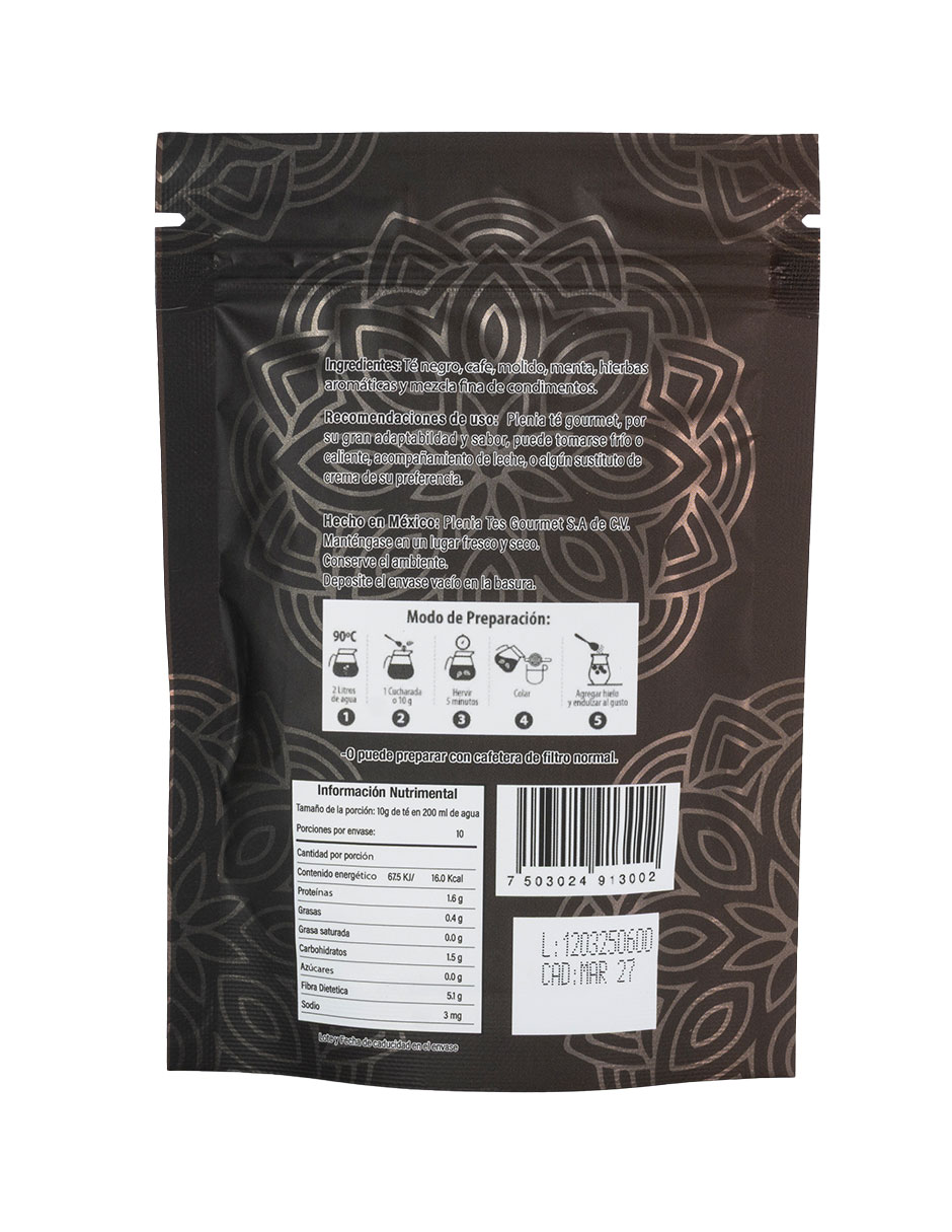 Foto 4 pulgar | Té Coffee Consienteté