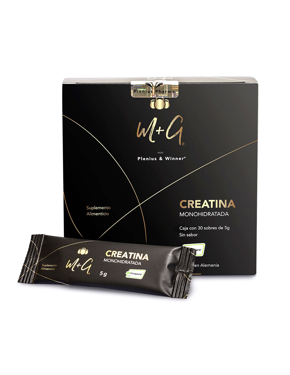 Foto 2 pulgar | Plenius & Winner  Creatina Monohidratada Creapure  150 G