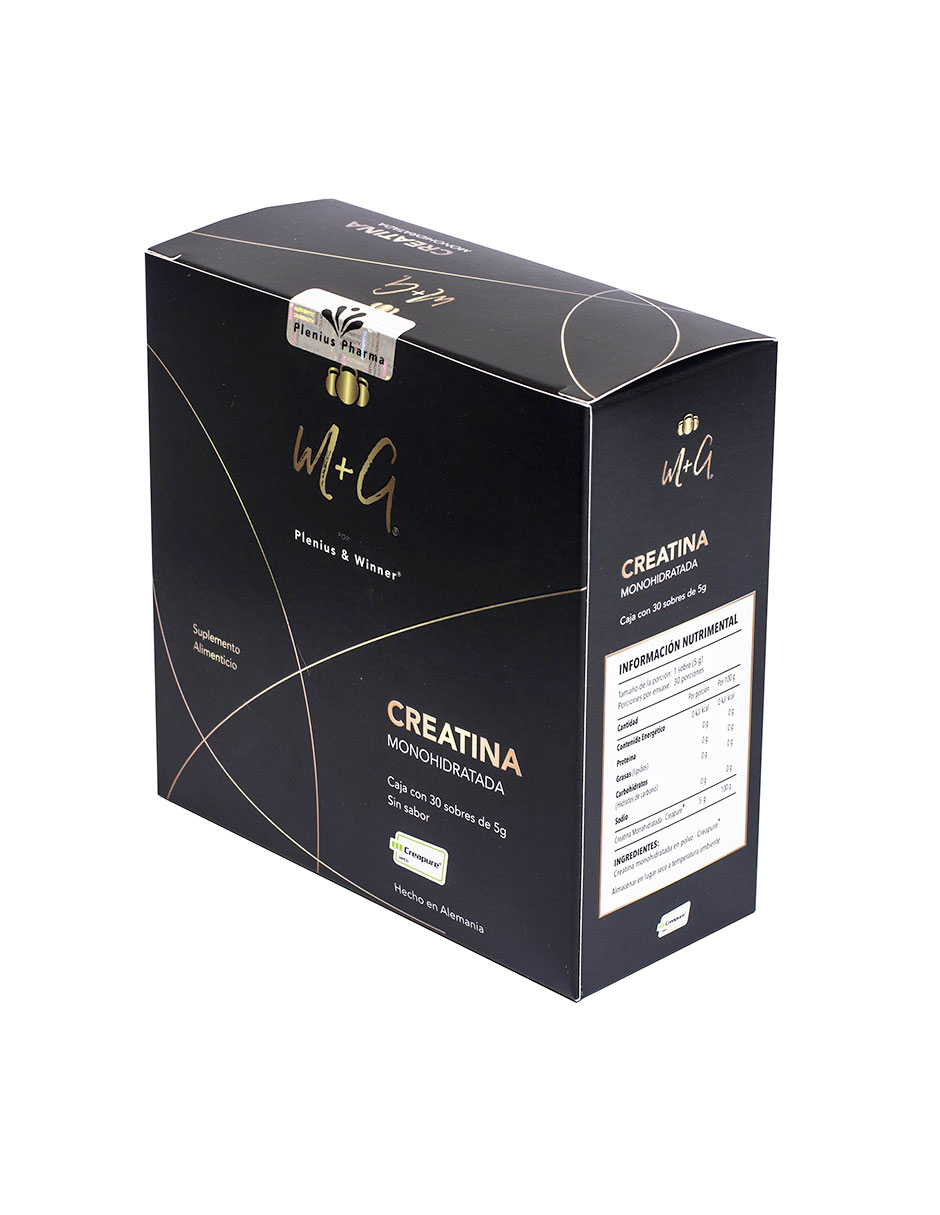 Foto 4 pulgar | Plenius & Winner  Creatina Monohidratada Creapure  150 G