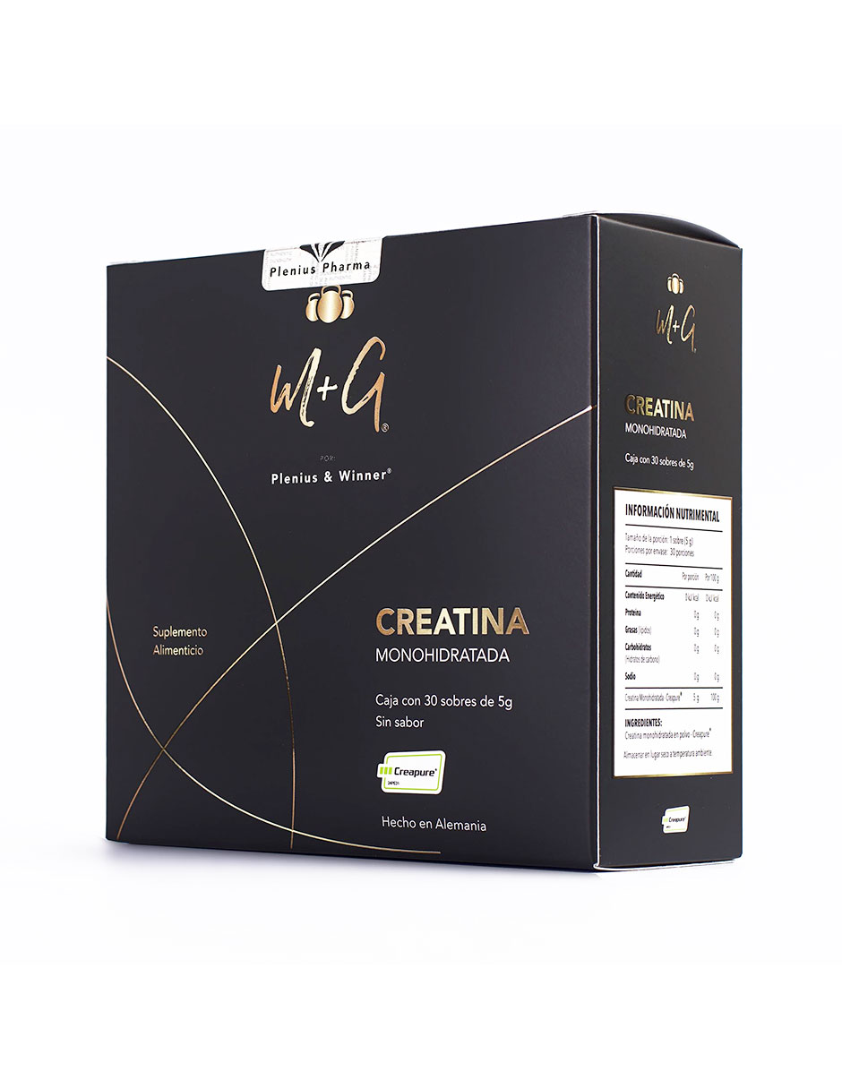 Foto 6 pulgar | Plenius & Winner  Creatina Monohidratada Creapure  150 G