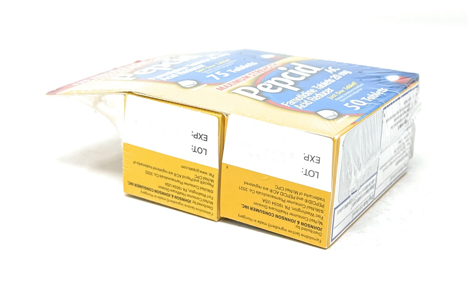 Foto 6 | Tabletas Para Aliviar La Acidez Estomacal Pepcid Ac Maximum Strength 125 - Venta Internacional.