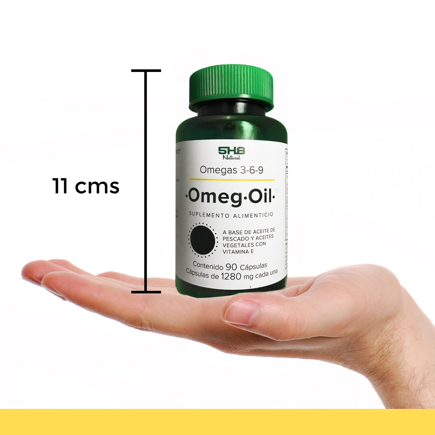Foto 5 pulgar | 5h8 Omega Oil - Omega 3-6-9  90 Caps