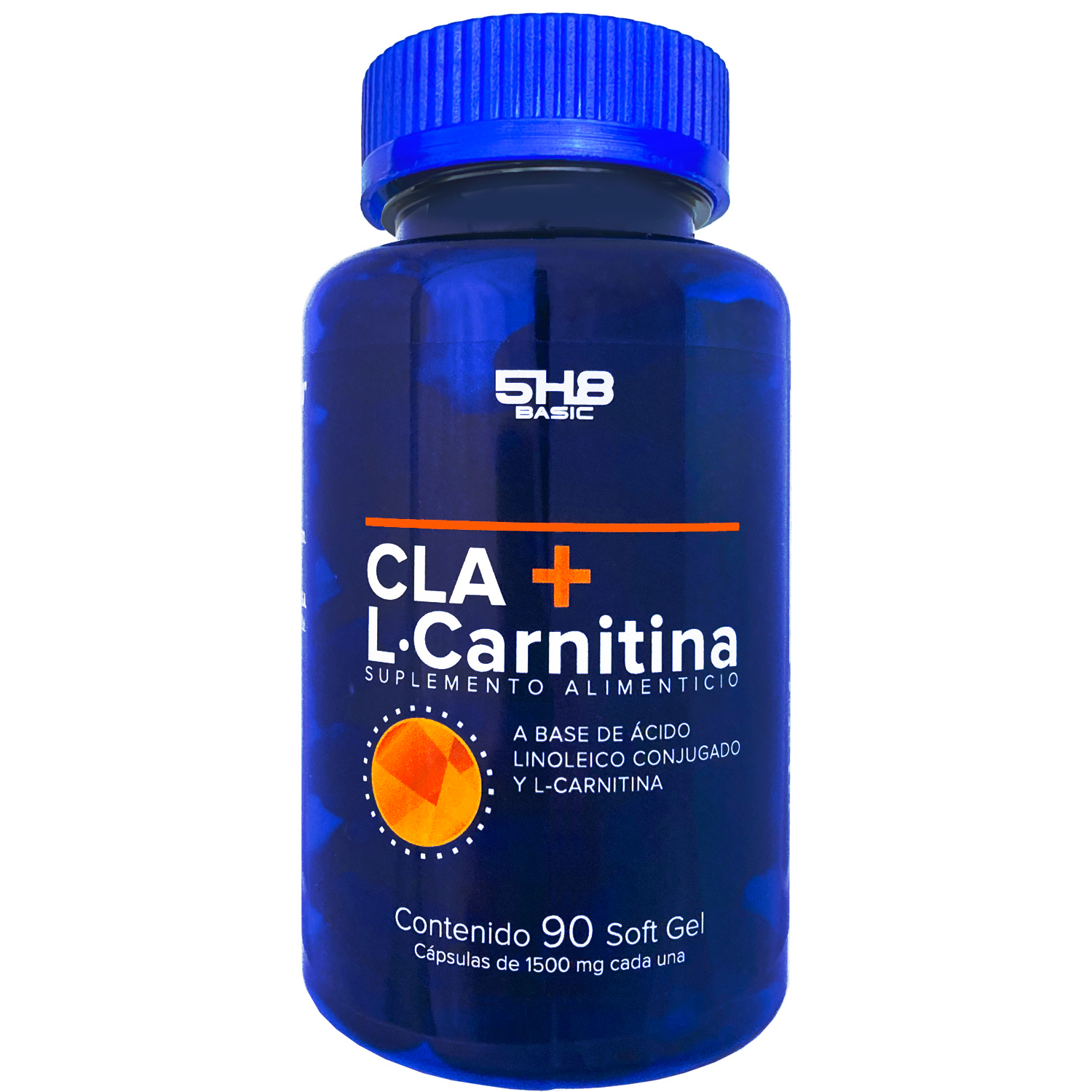 Cla+L-Carnitina 5H8 90 Cápsulas