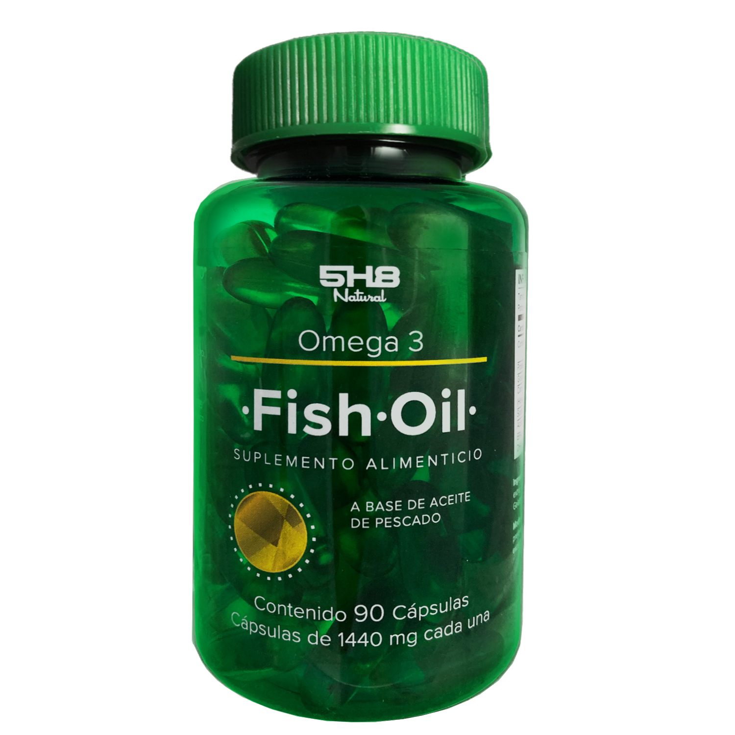 Foto 2 pulgar | Fish Oil 5H8 90 Cápsulas