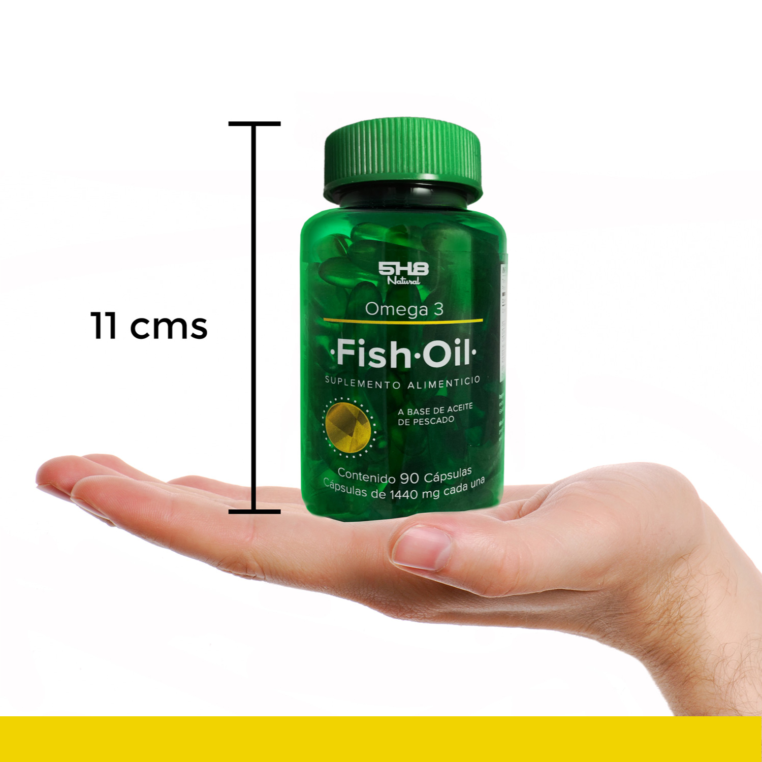 Foto 4 | Fish Oil 5H8 90 Cápsulas
