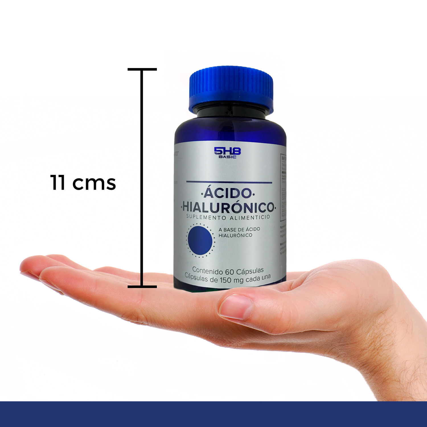 Foto 4 | Suplemento Alimenticio 5h8 Acido Hialuronico 60 Caps