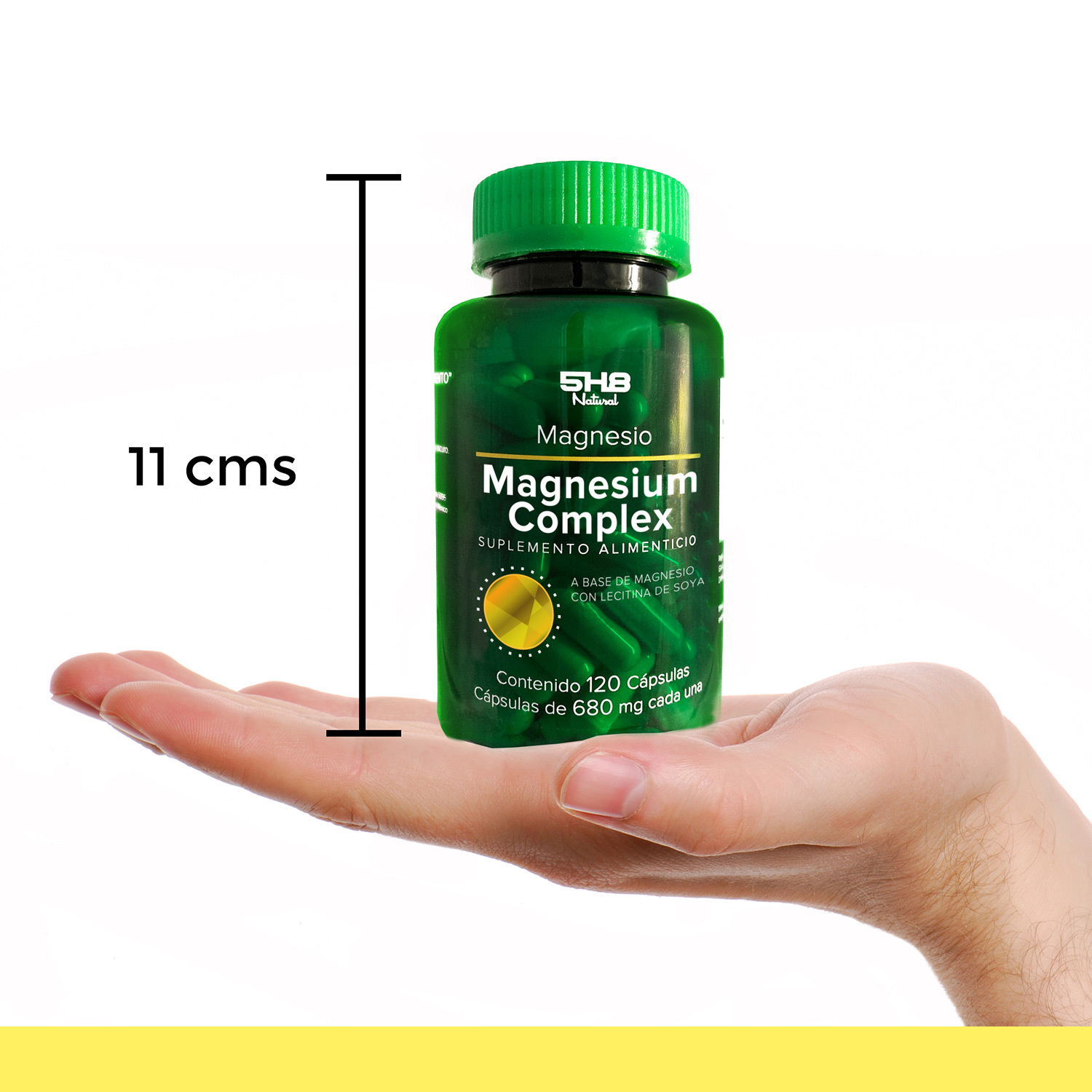 Foto 4 | Magnesium Complex 5H8 120 Cápsulas