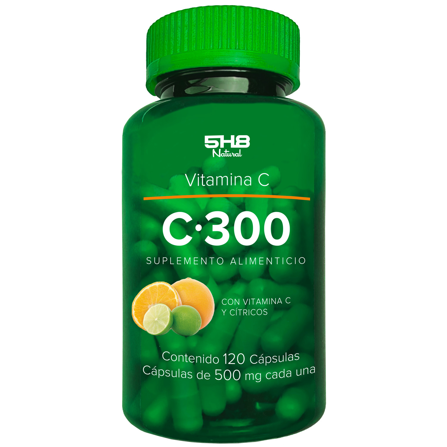 Foto 1 | C-300 5H8 120 Cápsulas