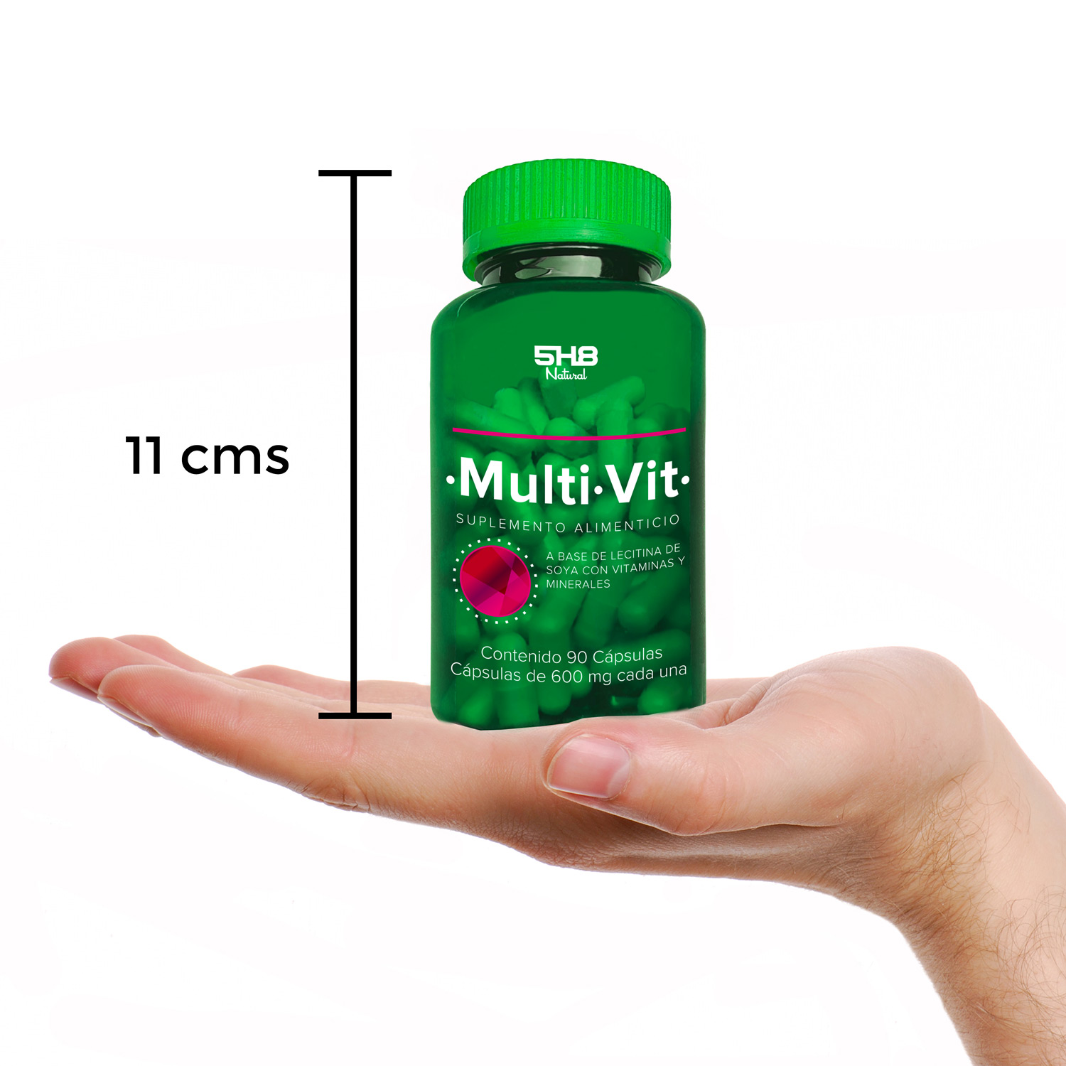 Foto 4 | Suplemento Alimenticio 5h8 Multivit 90 Caps