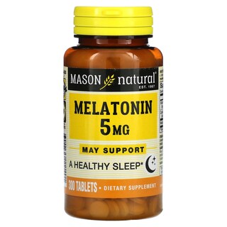 Foto 1 | Suplemento Mason Natural Melatonin 5 Mg 300 Comprimidos - Venta Internacional.