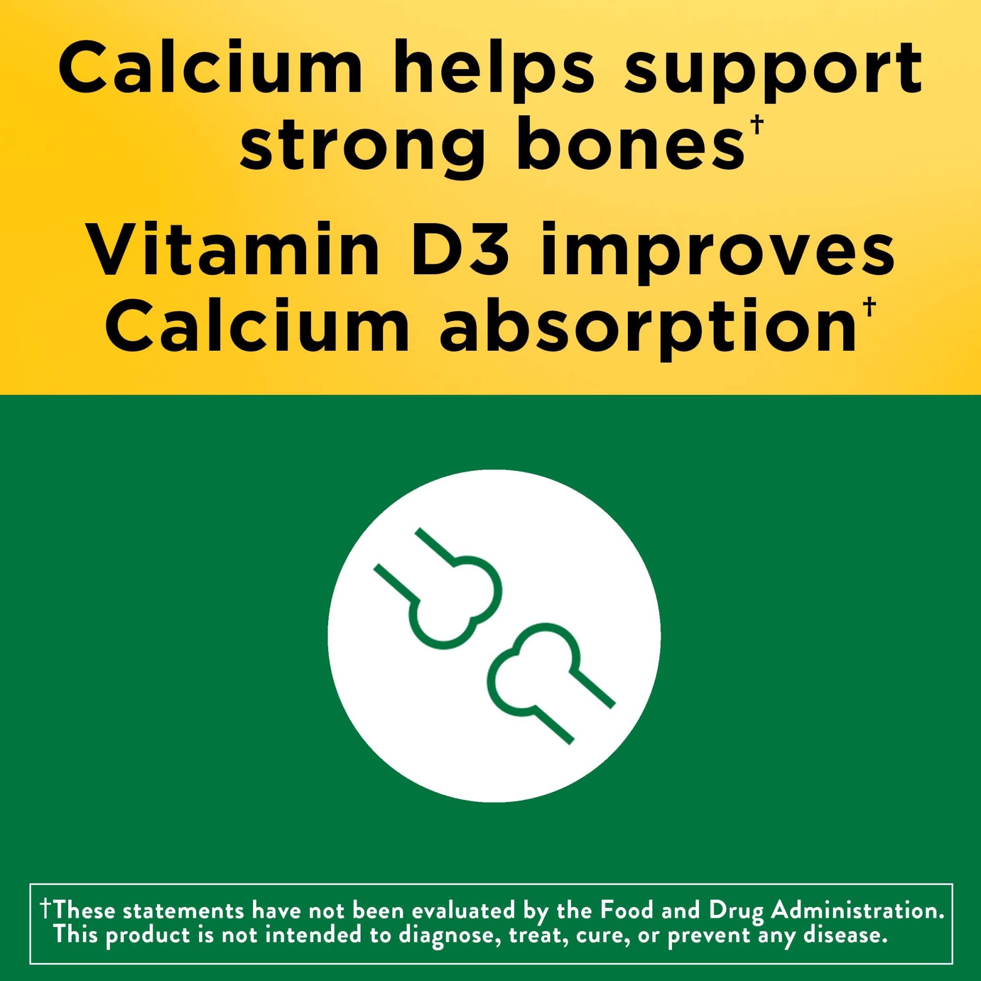 Foto 3 | Suplemento Nature Made Calcium 500 Mg Con Vitamina D3 130 Comprimidos - Venta Internacional.