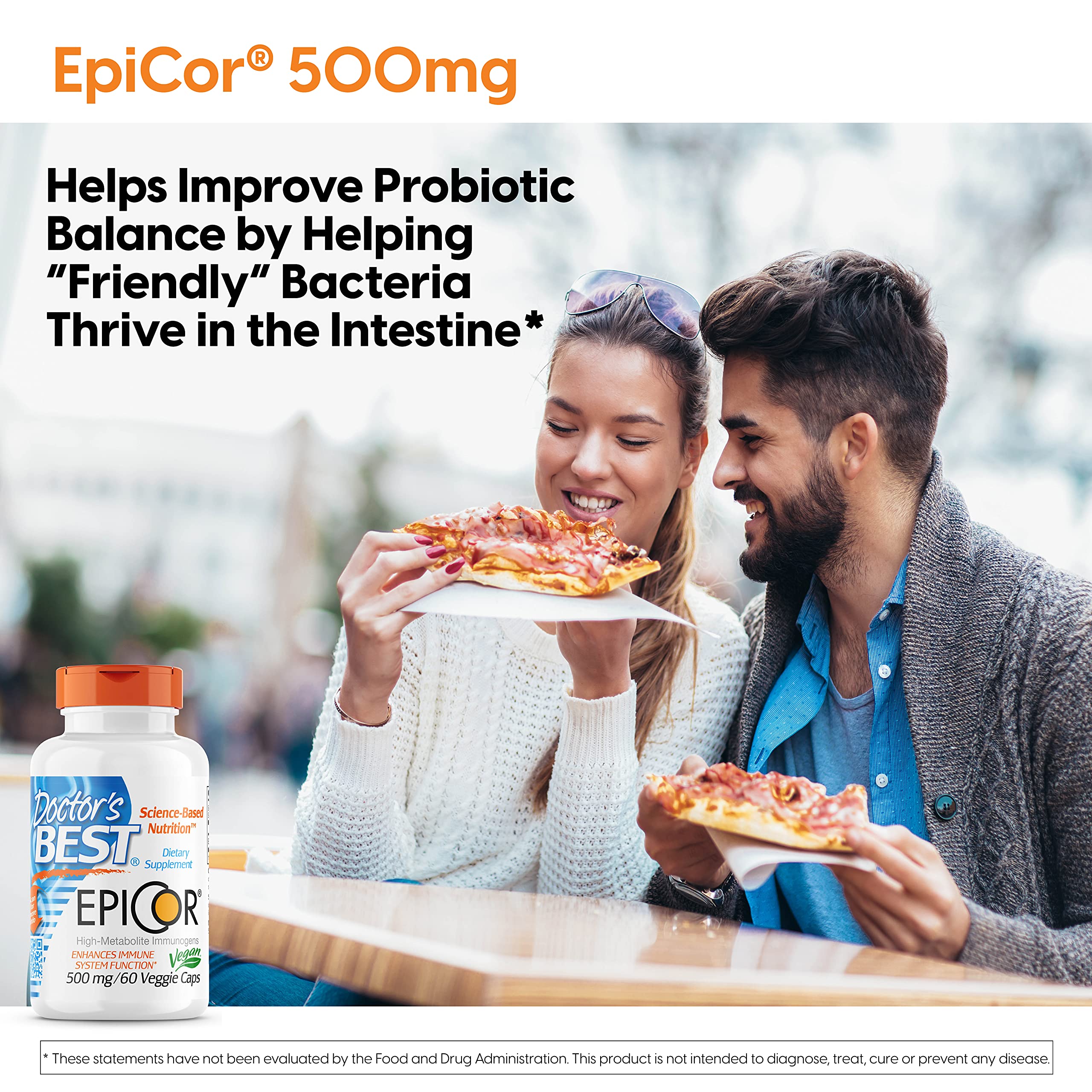 Foto 5 pulgar | Suplemento Doctor's Best Epicor Immune Health Defense  500 Mg - Venta Internacional.