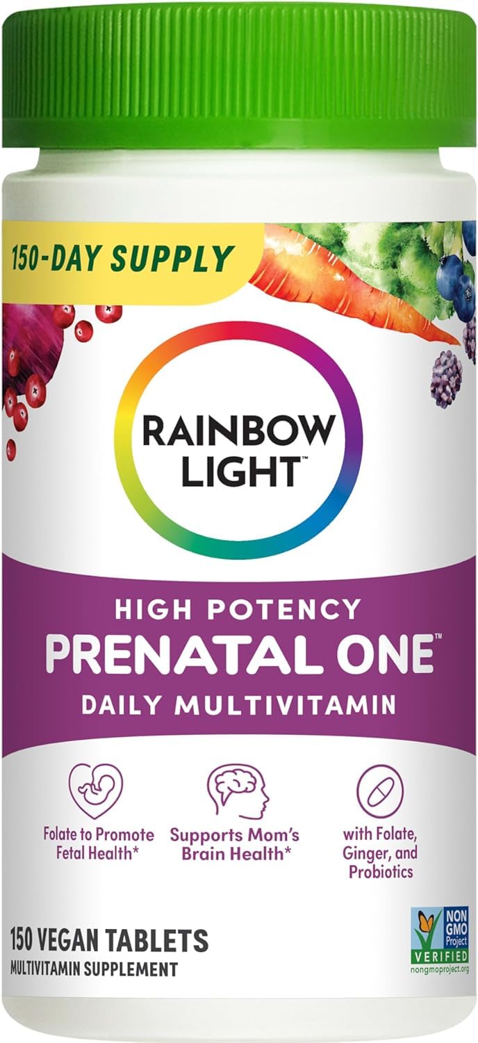 Foto 2 pulgar | Multivitamínico Prenatal Rainbow Light Prenatal One 150 Comprimidos - Venta Internacional.