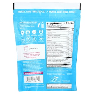 Foto 2 | Mezcla De Hidratación Vitauthority Revive Para Limonada Antienvejecimiento 30 X 3 9 G - Venta Internacional.
