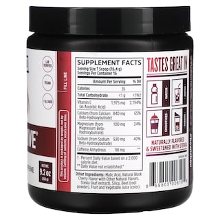 Foto 2 | Suplemento Zhou Nutrition Keto Drive Revved Black Cherry 263 G - Venta Internacional.