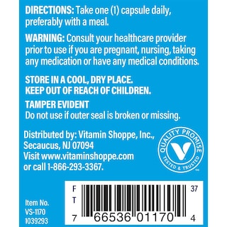 Foto 4 | Suplemento The Vitamin Shoppe De Vitamina B12 500 Mcg 100 Cápsulas - Venta Internacional.