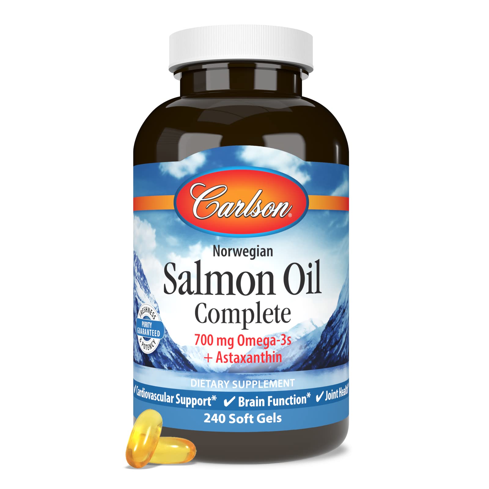 Foto 6 pulgar | Suplemento De Aceite De Salmón Carlson Completo De 700 Mg De Omega-3 - Venta Internacional.
