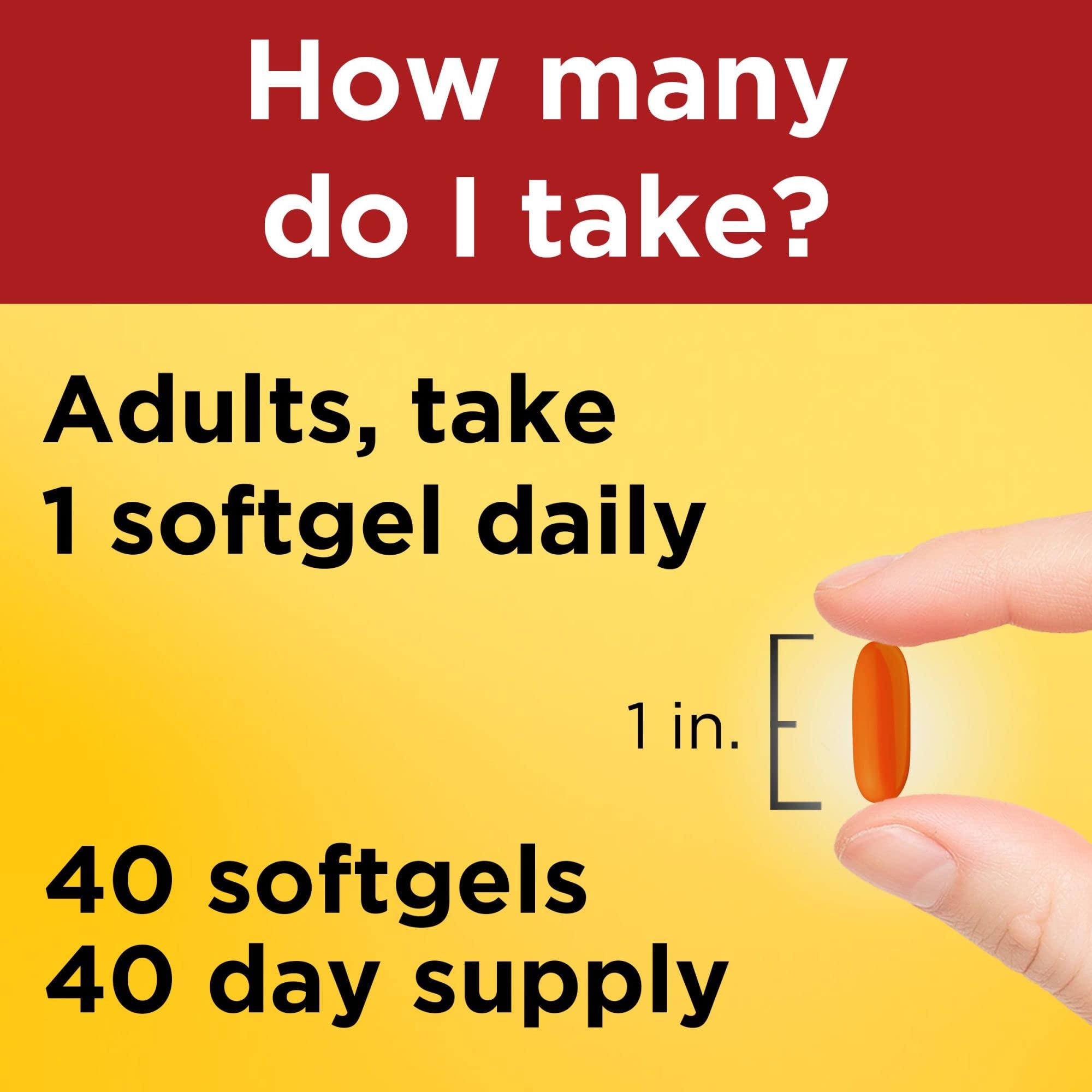 Foto 7 pulgar | Suplemento Nature Made De Coq10 De 400 Mg Para La Salud Del Corazón  40 Cápsulas Blandas - Venta Internacional.