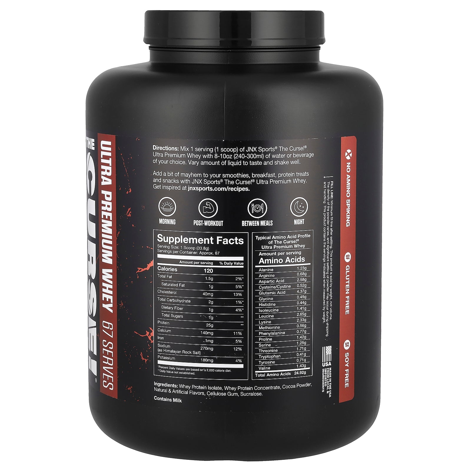 Foto 3 pulgar | Proteína En Polvo Jnx Sports ¡la Maldición!   Suero Ultra Premium  2 27 Kg - Venta Internacional.