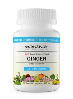 Foto 1 | Suplemento Eclectic Institute Ginger 395 Mg 90 Cápsulas - Venta Internacional.