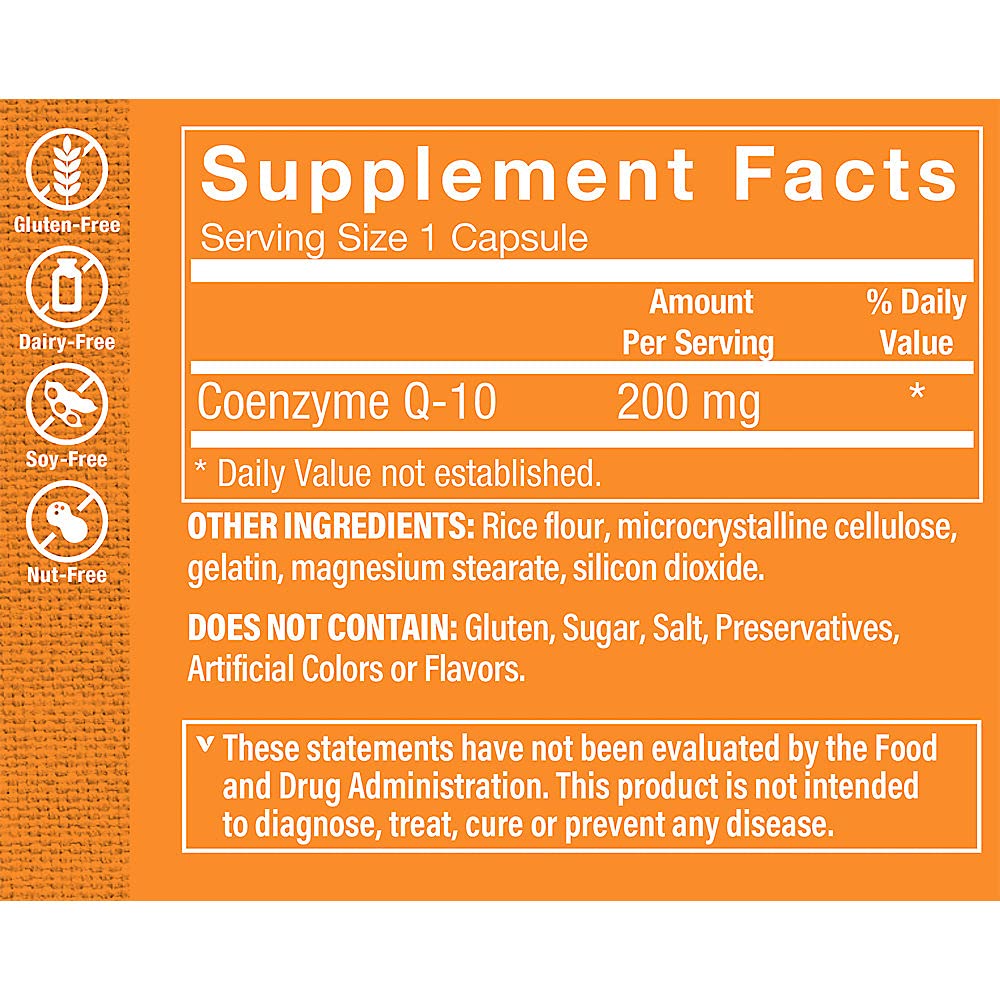 Foto 4 pulgar | Complemente La Coq-10 De 200 Mg De The Vitamin Shoppe Para La Salud Del Corazón - Venta Internacional.