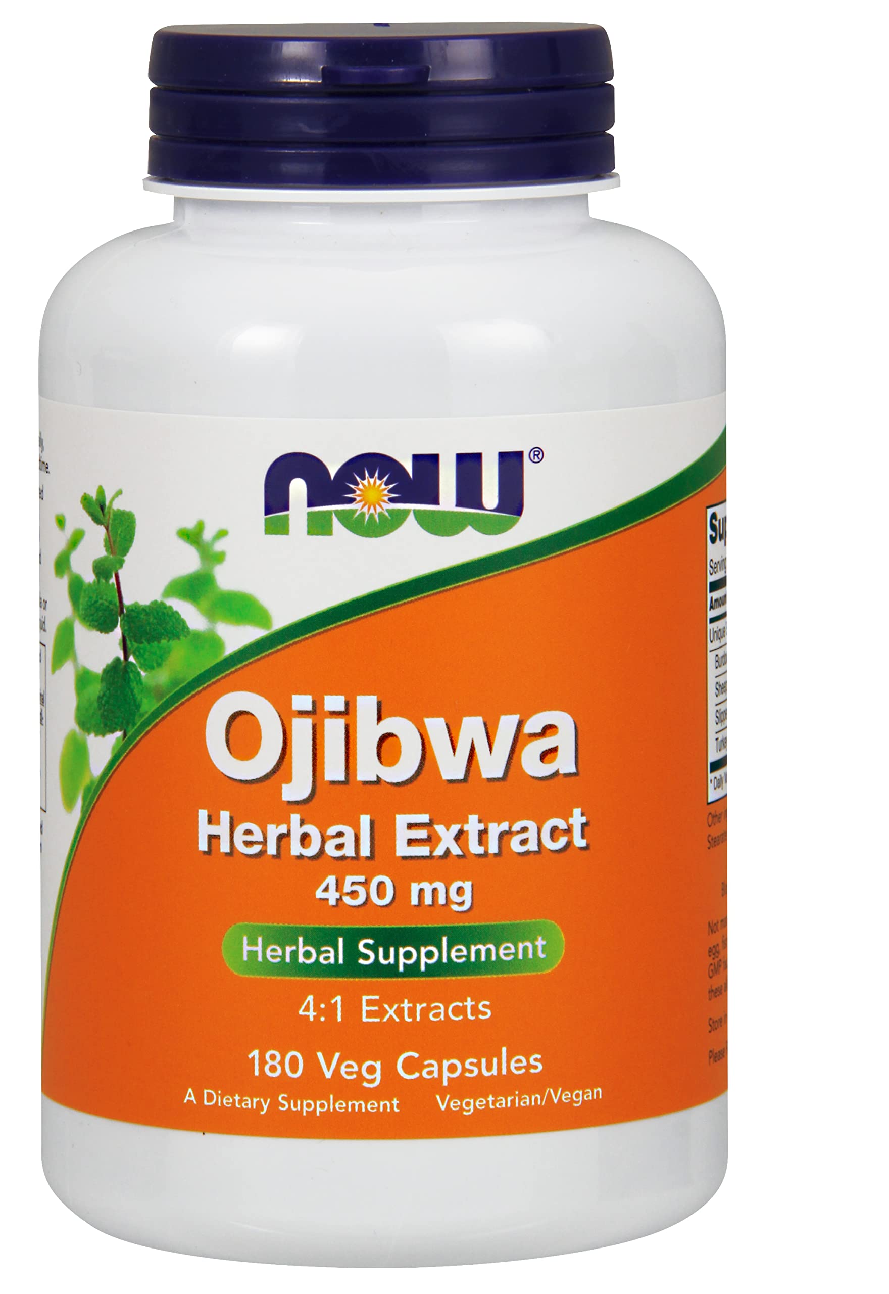 Foto 2 pulgar | Extracto De Hierbas De Ojibwa De Supplement Now Foods  450 Mg  180 Cápsulas - Venta Internacional.