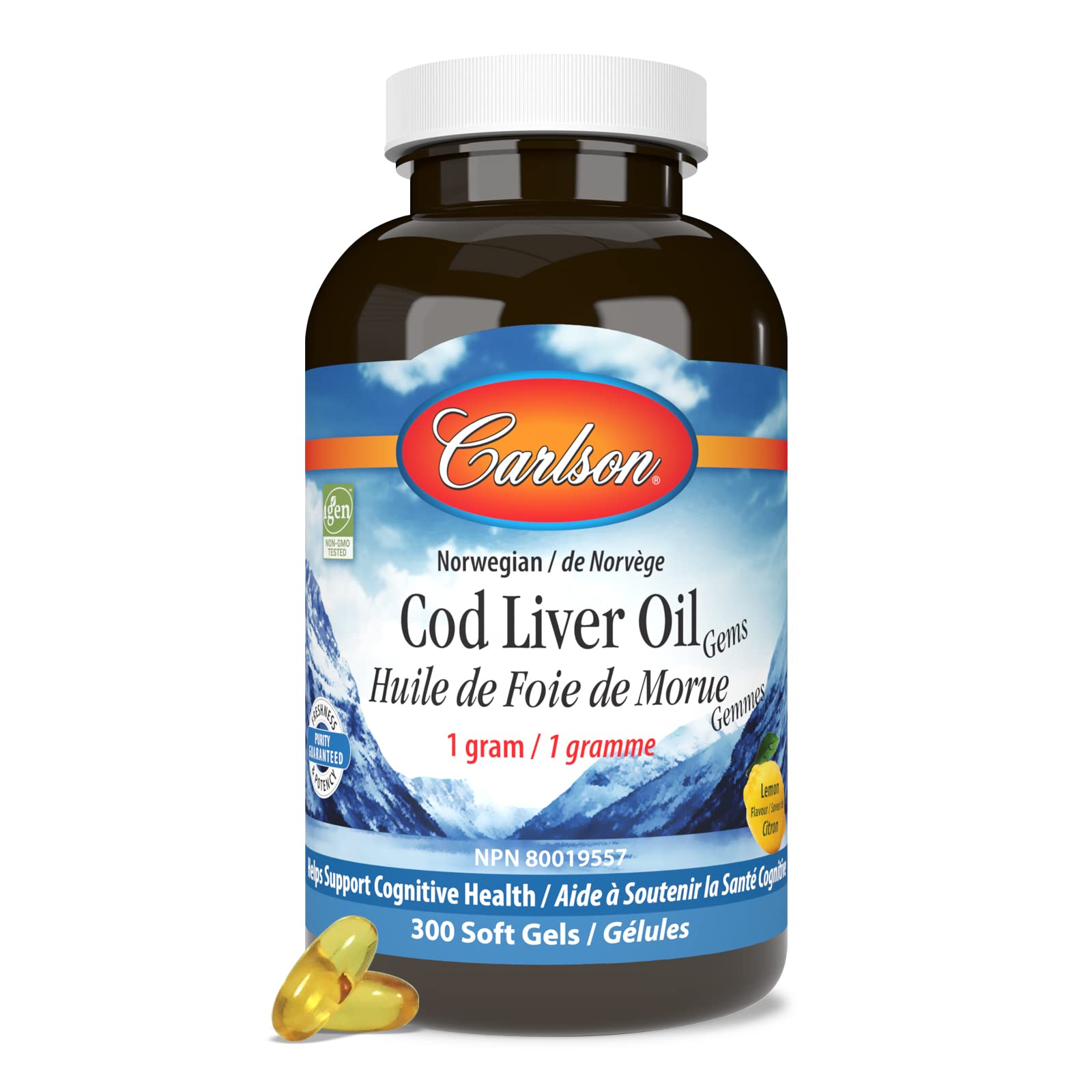 Foto 5 | Suplemento De Aceite De Hígado De Bacalao De Carlson Labs 300 Cápsulas - Venta Internacional.