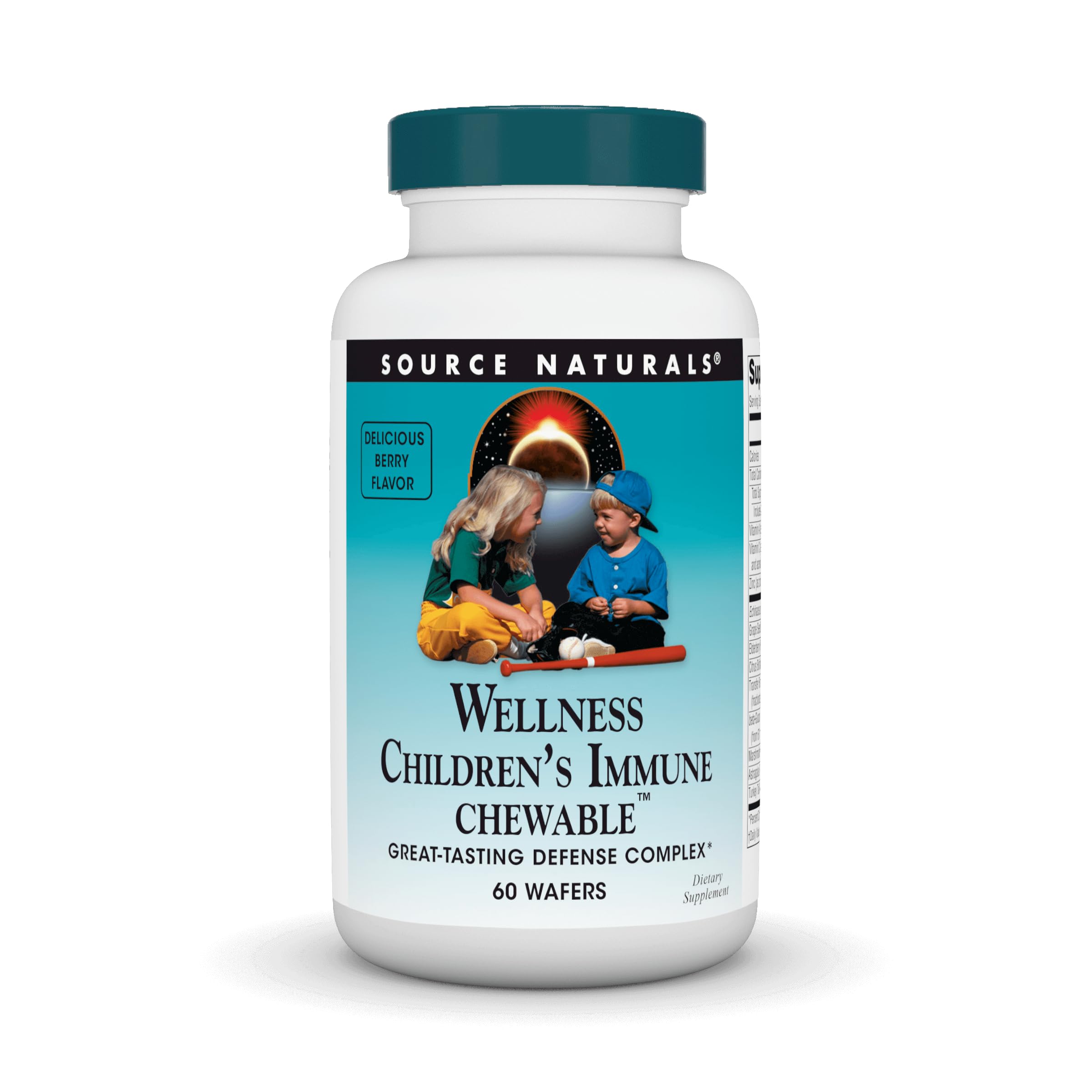 Foto 2 pulgar | Obleas Supplement Source Naturals Wellness Children's Immune 60 - Venta Internacional.