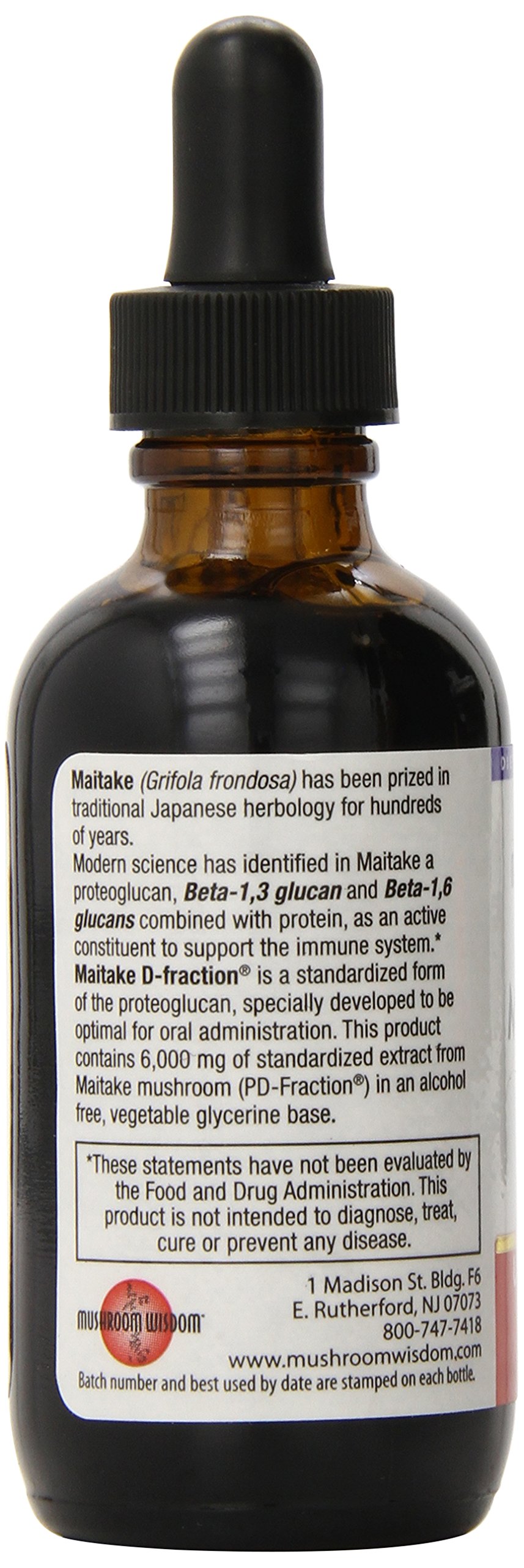 Foto 4 pulgar | Suplemento Mushroom Wisdom Maitake D Fraction Pro 4 Veces 60 Ml - Venta Internacional.