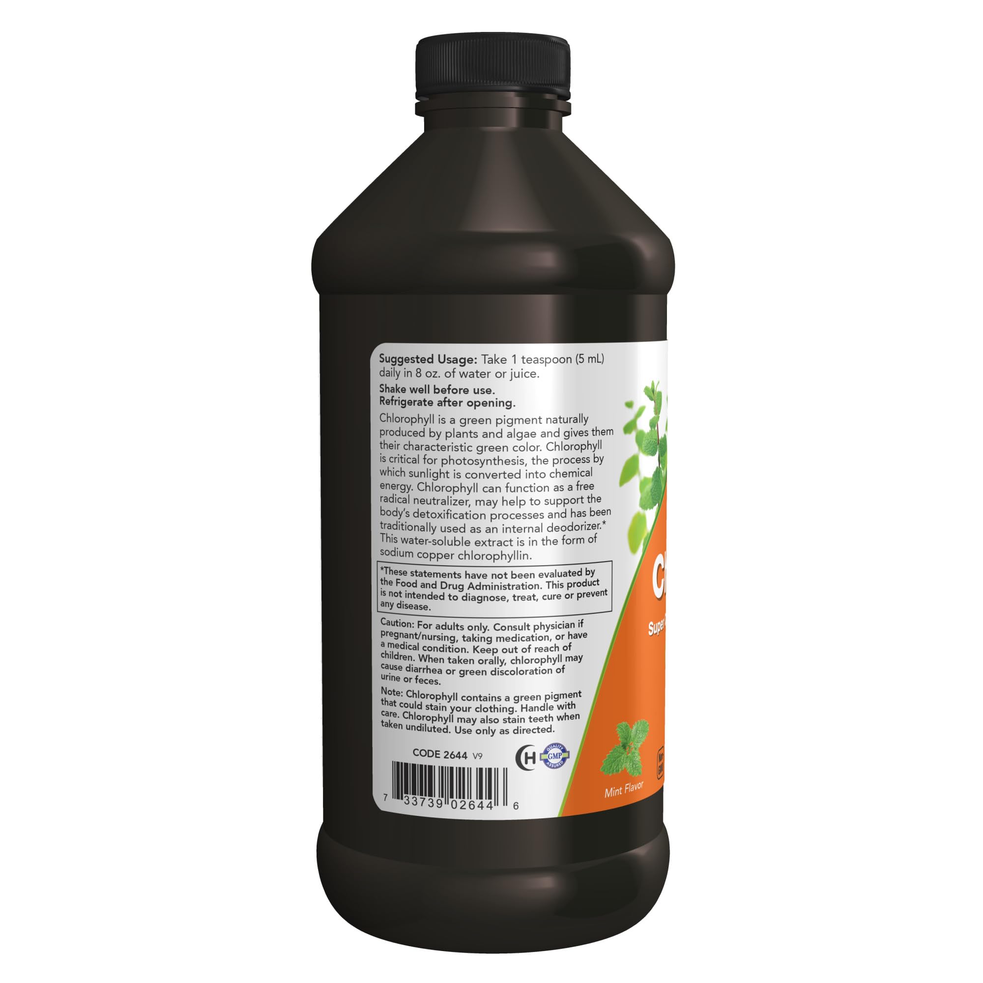 Foto 4 pulgar | Clorofila Líquida Supplement Now Foods  473 Ml - Venta Internacional.