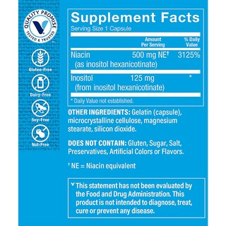 Foto 3 | Suplemento De Niacina The Vitamin Shoppe No Flush 500 Mg 300 Cápsulas - Venta Internacional.