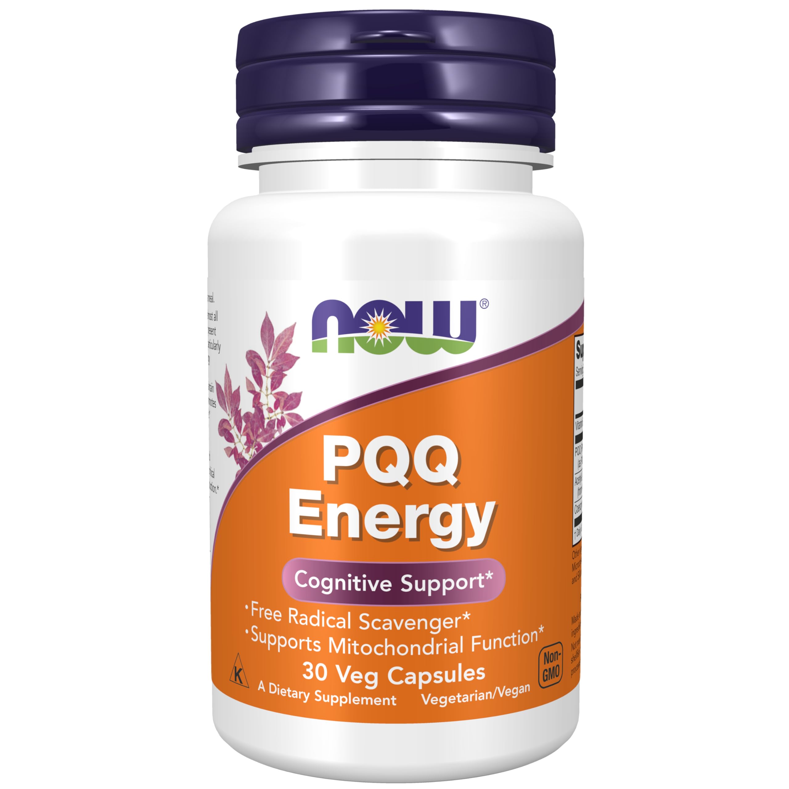 Foto 2 pulgar | Supplement Now Pqq Energy Free Radical Scavenger 30 Cápsulas - Venta Internacional.