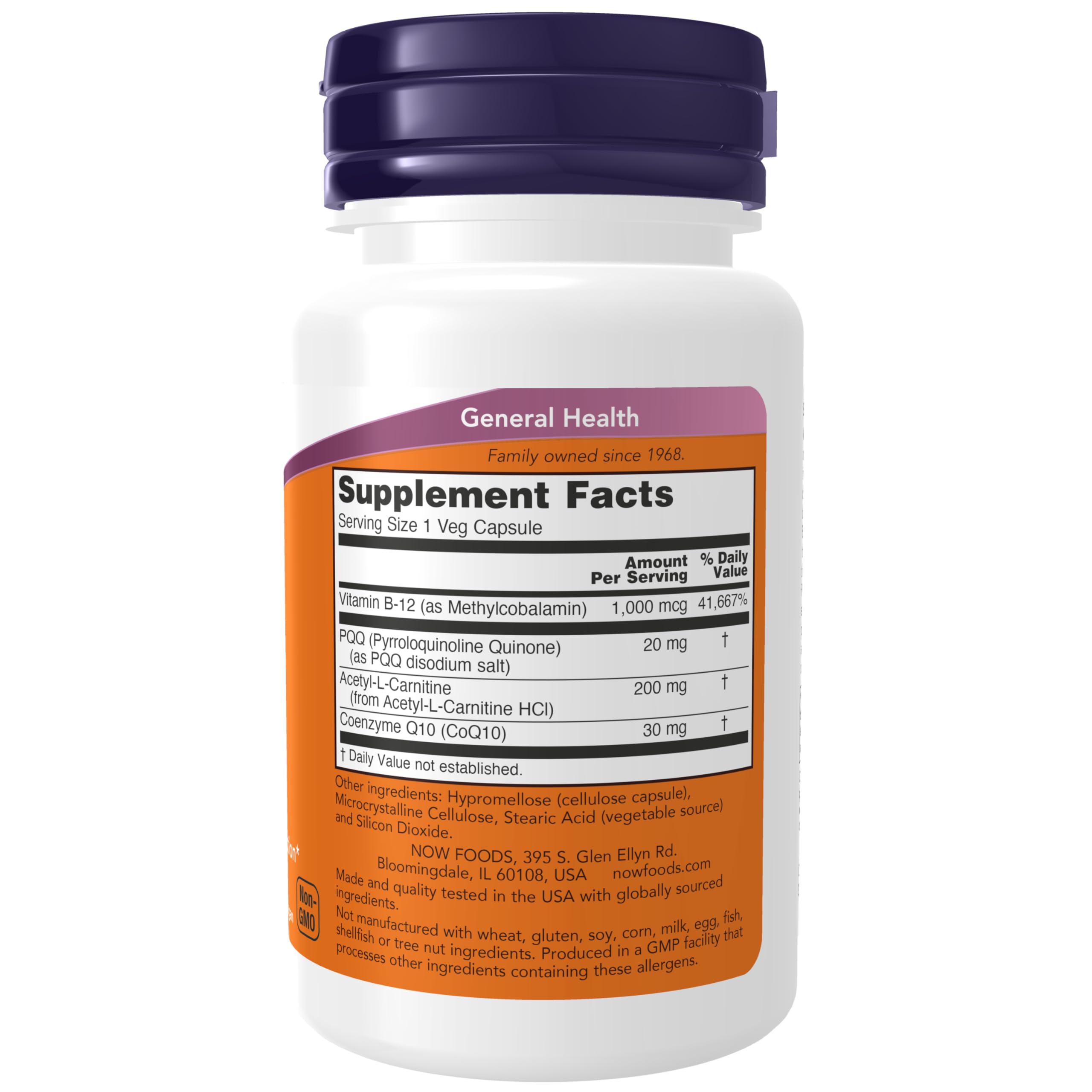 Foto 3 pulgar | Supplement Now Pqq Energy Free Radical Scavenger 30 Cápsulas - Venta Internacional.