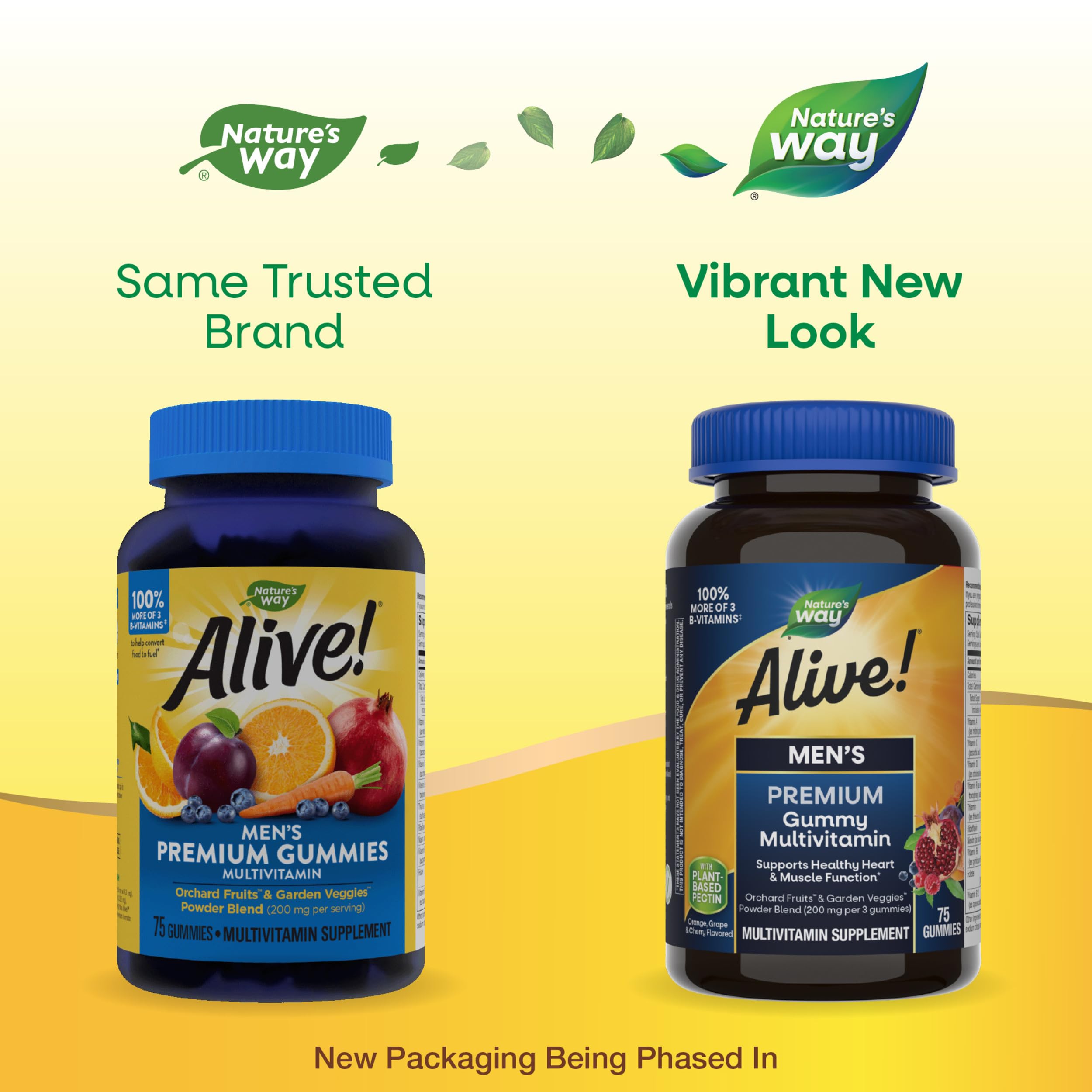 Foto 3 pulgar | Multivitamínico Gomoso Nature's Way Alive! ¡premium 75u Para Hombre! - Venta Internacional.