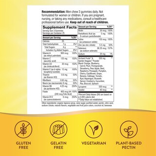 Foto 5 | Multivitamínico Gomoso Nature's Way Alive! ¡premium 75u Para Hombre! - Venta Internacional.