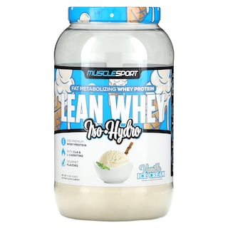Foto 1 | Proteína En Polvo Musclesport Lean Whey Iso-hydro Vanilla 908 G - Venta Internacional.